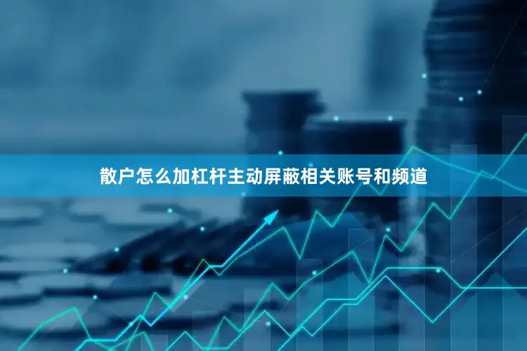 散户怎么加杠杆主动屏蔽相关账号和频道