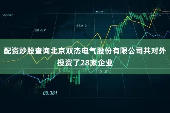 配资炒股查询北京双杰电气股份有限公司共对外投资了28家企业