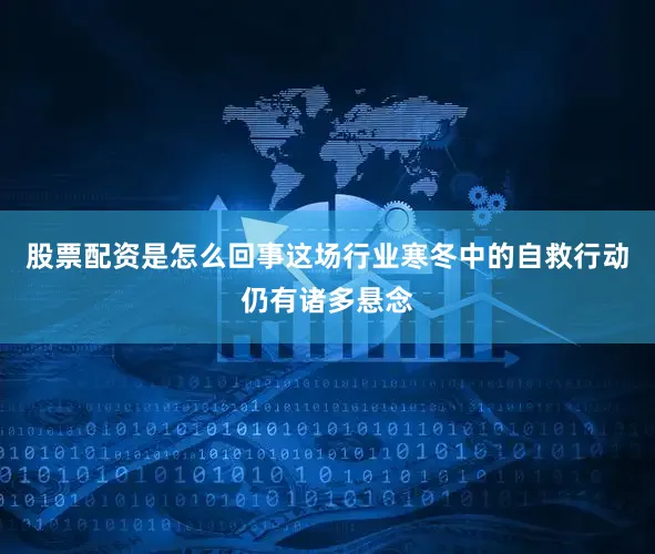股票配资是怎么回事这场行业寒冬中的自救行动仍有诸多悬念